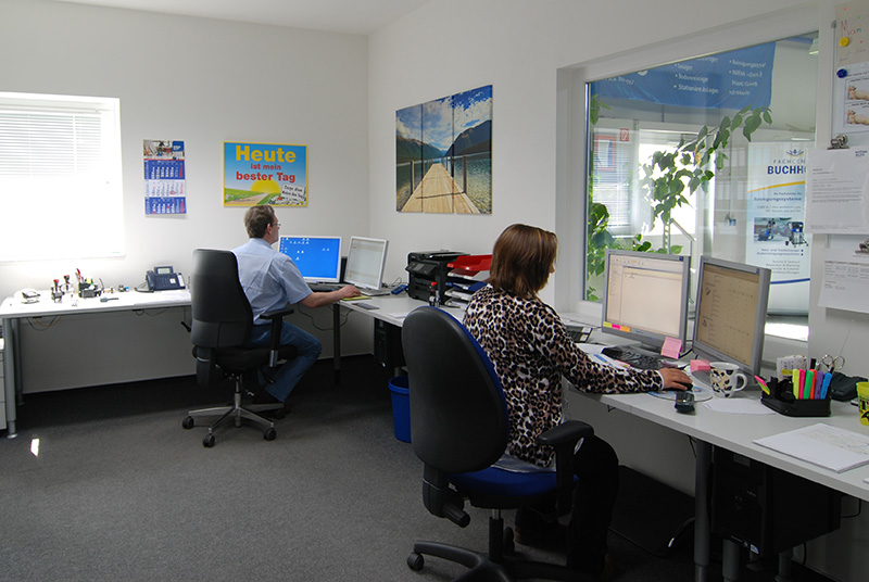 Das Büro von Fachcenter Buchholz
